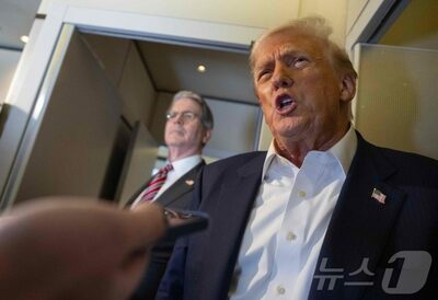 トランプ大統領「北朝鮮の金正恩総書記と会えたら本当にうれしい」…訪韓延長にも言及