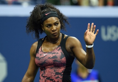 セレーナ、年間グランドスラム達成に向けて好発進 全米オープン