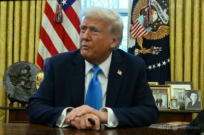 トランプ氏がスーパーボウル現地観戦へ、現職の米大統領では初