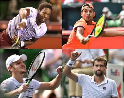 モンフィスとキリオスが準決勝で激突、ジャパンオープン