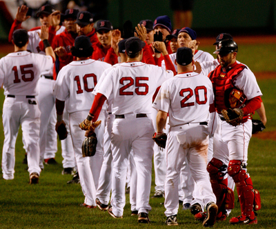 レッドソックス WS初戦でロッキーズに快勝
