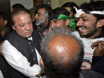 パキスタンのシャリフ元首相、ブット氏暗殺でムシャラフ大統領を非難