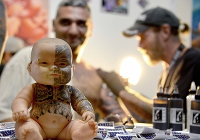 タトゥーの国際イベント開催、コスタリカ