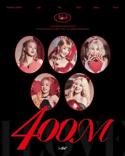 i-dle「Nxde」MVが4億回再生突破
