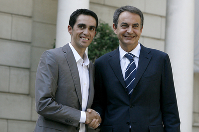 サパテロ首相 「コンタドールにライバルはいない」