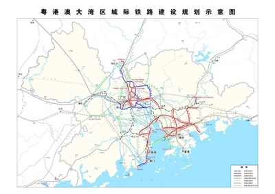 グレーターベイエリア、都市間高速鉄道の建設開始