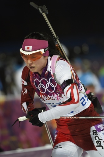 鈴木、バイアスロン女子スプリントで39位 ソチ五輪