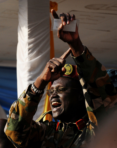 スーダン南部の住民投票始まる、北部からの分離独立を問う