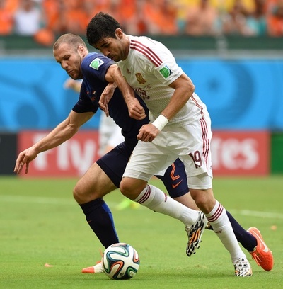 ジエゴ・コスタにブラジルのファンからブーイングの洗礼