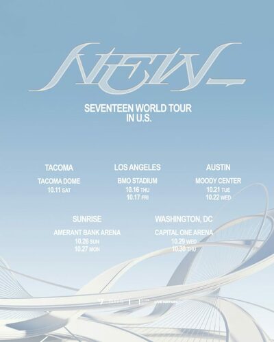 SEVENTEEN、2年連続で北米ツアー開催…5都市9公演へ