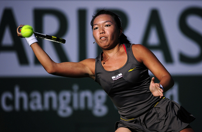 クルム伊達が初戦突破、BNPパリバ・オープン