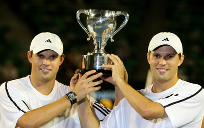 ブライアン兄弟が3度目の優勝、全豪オープン