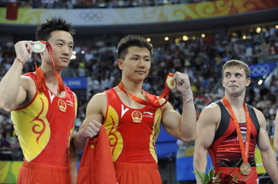 陳一氷 種目別つり輪で金メダル獲得