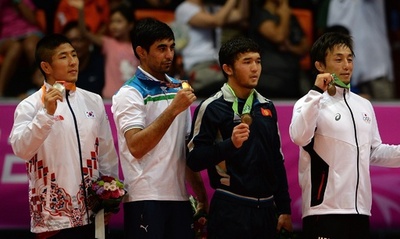 小島、レスリング男子フリースタイル70キロ級で銅 アジア大会