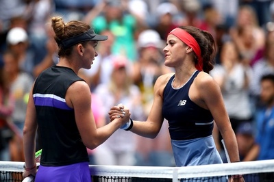 ハレプが3年ぶり初戦突破、鬼門の全米OPで久々の勝利