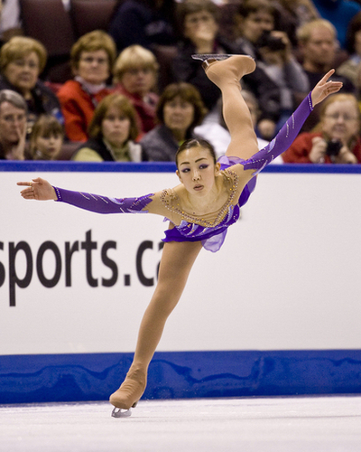 女子シングル 村主は2位 武田は9位、フィギュアGP第2戦