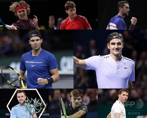 Atpファイナルの組み合わせ決定 フェデラーはズベレフらと同組 写真1枚 ファッション ニュースならmode Press Powered By Afpbb News