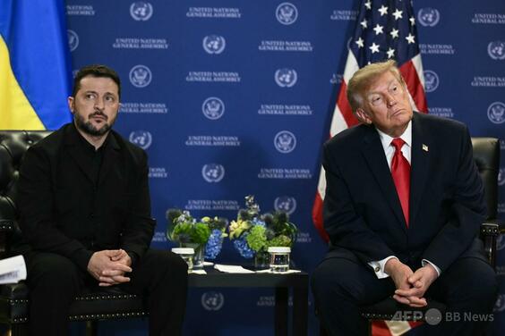 トランプ氏「ウクライナは新しい大統領を選ぶ時」 製油所攻撃巡り警告