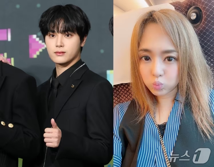 ジュ・ハクニョン（左）と蒼井そら(c)news1