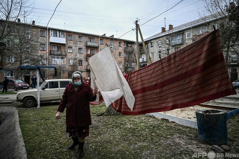 ウクライナ東部最前線の住民「いつ戦争になってもおかしくない」