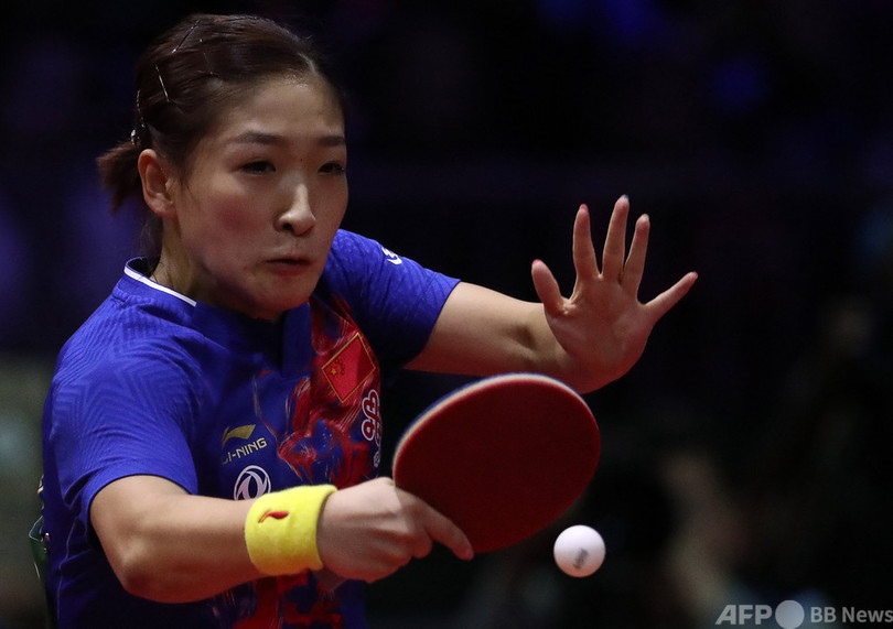 中国卓球の世界女王 東京五輪のシングルス代表から外れ物議 写真1枚 国際ニュース Afpbb News