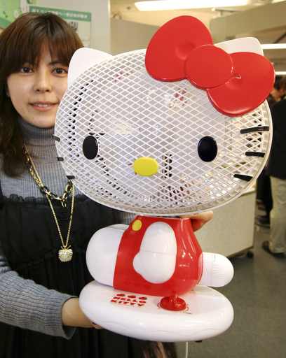サンリオ、今度は「ハローキティ」空気清浄機 - 東京 写真2枚