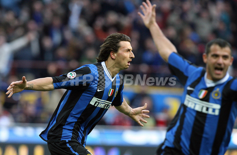 サッカー セリエA＞インテル 逆転でミランを降しミラノダービーを制す