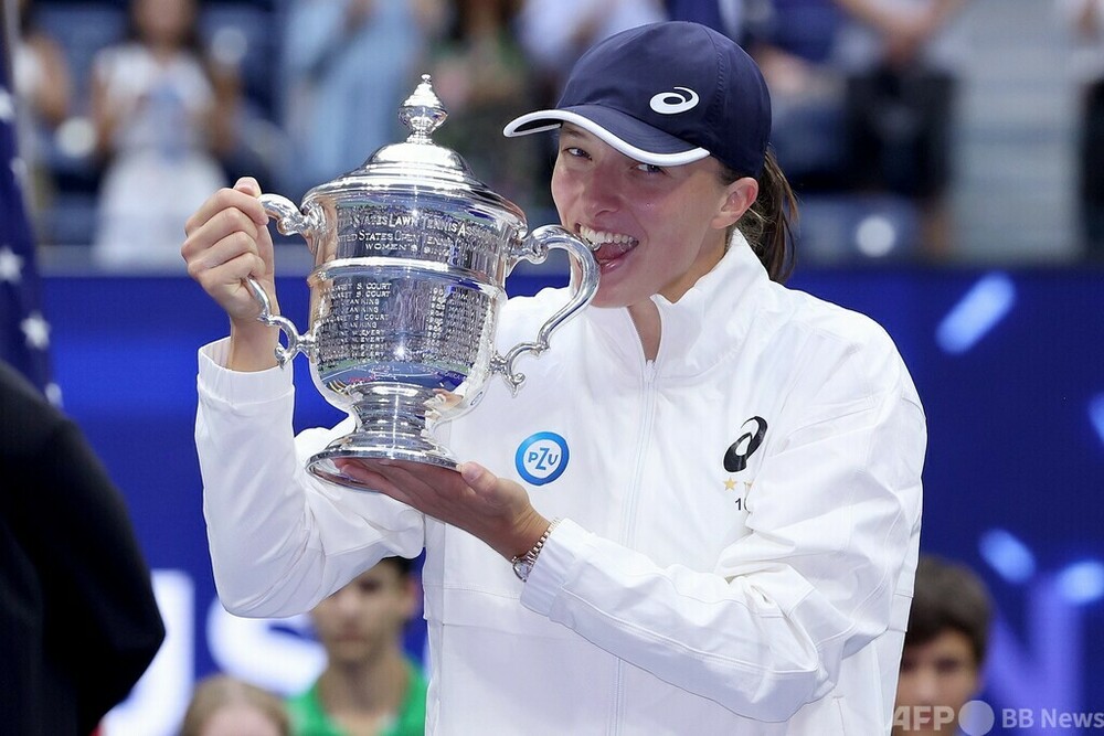 シフィオンテクが全米OP優勝 ジャバー下し今季GS2勝目 写真15枚