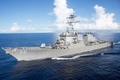 太平洋を航行する米海軍の駆逐艦「ジョン・S・マケイン」。米海軍提供（2017年6月14日撮影）。(c)AFP/US NAVY/Mass Communication Specialist Seaman Apprentice Gavin Shields