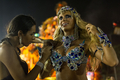 カーニバルシーズンが到来したブラジル。写真は、サンパウロ（Sao Paulo）で開催されたパレード1日目の様子（2012年2月18日撮影）。(c)AFP/YASUYOSHI CHIBA