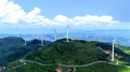 貴州省の晴隆県蘇家屯にある風力・太陽発電場（撮影日不明）。(c)People’s Daily/肖雄