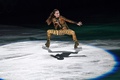 平昌冬季五輪、フィギュアスケートのエキシビションに臨むアリーナ・ザギトワ（2018年2月25日撮影）。(c)AFP/Mladen ANTONOV