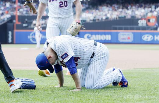 メッツ千賀、7勝目も負傷降板 写真3枚 国際ニュース：AFPBB News