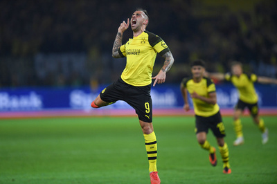 ドルトムントが暫定首位浮上、アルカセルがデビュー戦初ゴール