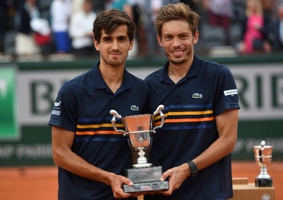 マウー/エルベール組が全仏制覇、グランドスラム3勝目