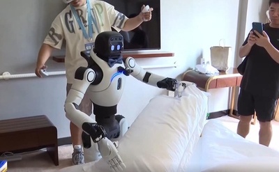 第2回世界人型ロボットスポーツ大会 ホテル「ゲストサービス」競技が北京で開催