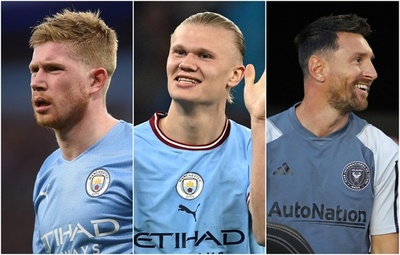 欧州最優秀選手賞 最終候補にデ・ブルイネ、ハーランド、メッシ