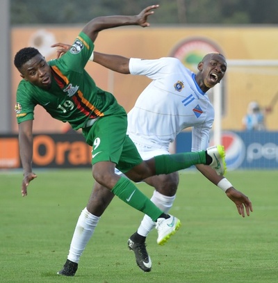 コンゴ民主共和国、ボラシーのゴールで引き分けに持ち込む