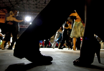 情熱のダンス、コロンビアでタンゴフェスティバル