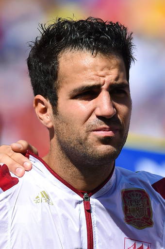 セスクがスペイン代表を離脱、ベラルーシ戦とドイツ戦欠場へ