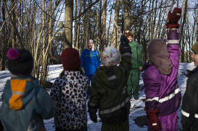 自然環境を存分に堪能 森の中のプリスクール 北欧