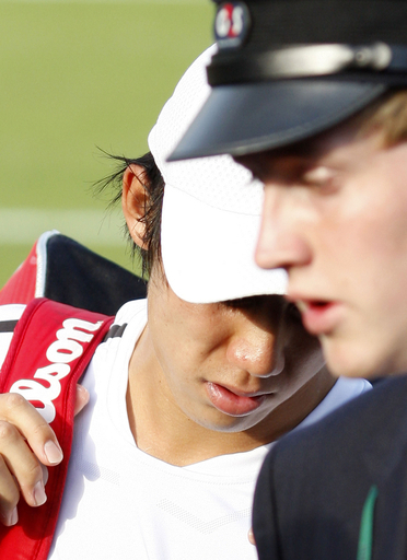 錦織 四大大会デビューは途中棄権