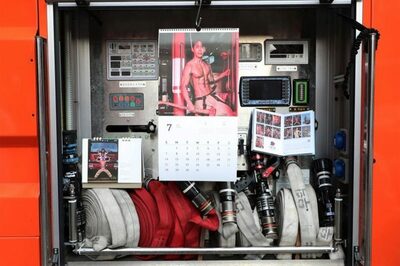 ソウル「ナイスボディー消防士」カレンダー販売収益1000万円、低所得の火傷患者に