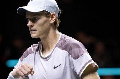 全豪王者シナー、ABNアムロOP4強入り ラオニッチが途中棄権 