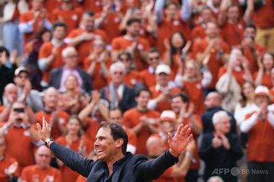 ナダル氏「テニスはそこまで恋しくない」 全仏OPで特別セレモニー