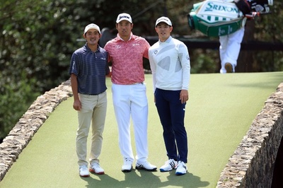 マスターズのレジェンド、松山のチャンピオンズディナーでの奮闘絶賛