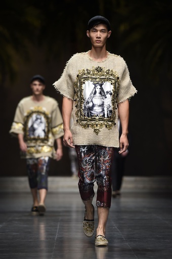「ドルチェ＆ガッバーナ」16年春夏メンズ