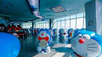「ひみつ道具」で子供時代にタイムスリップ ドラえもん展がアモイで