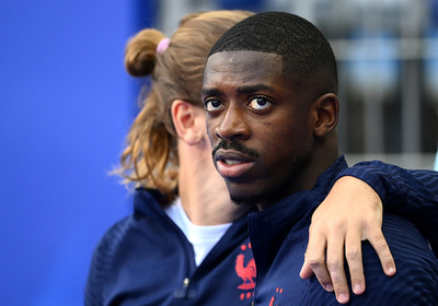 欧州選手権で負傷のデンベレが手術、4か月離脱の可能性も