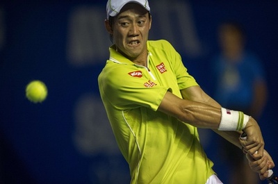 第1シードの錦織、順当に初戦突破 メキシコ・オープン